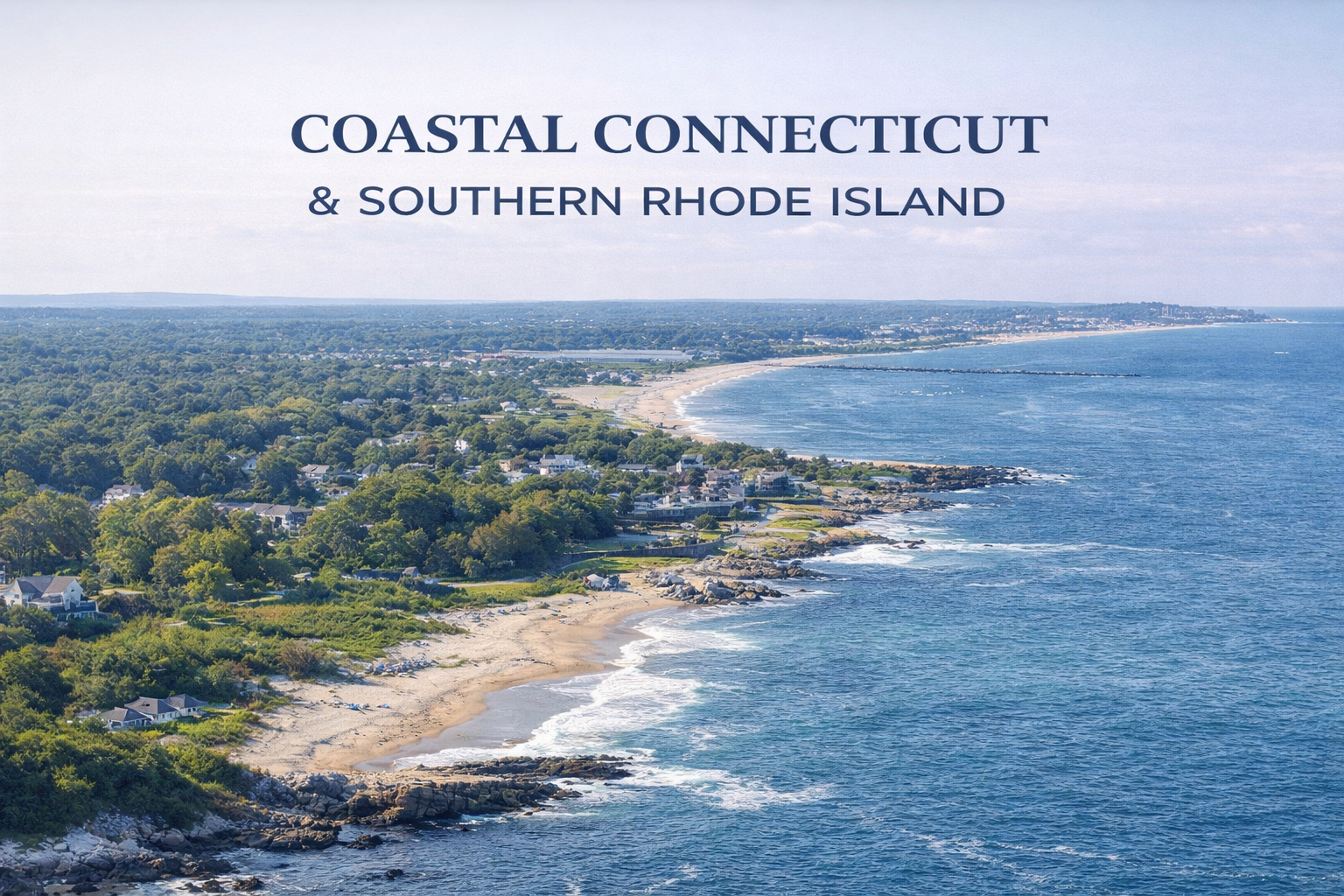 Coastal Connecticut and Southern Rhode Island shoreline representing regional multifamily market coverage