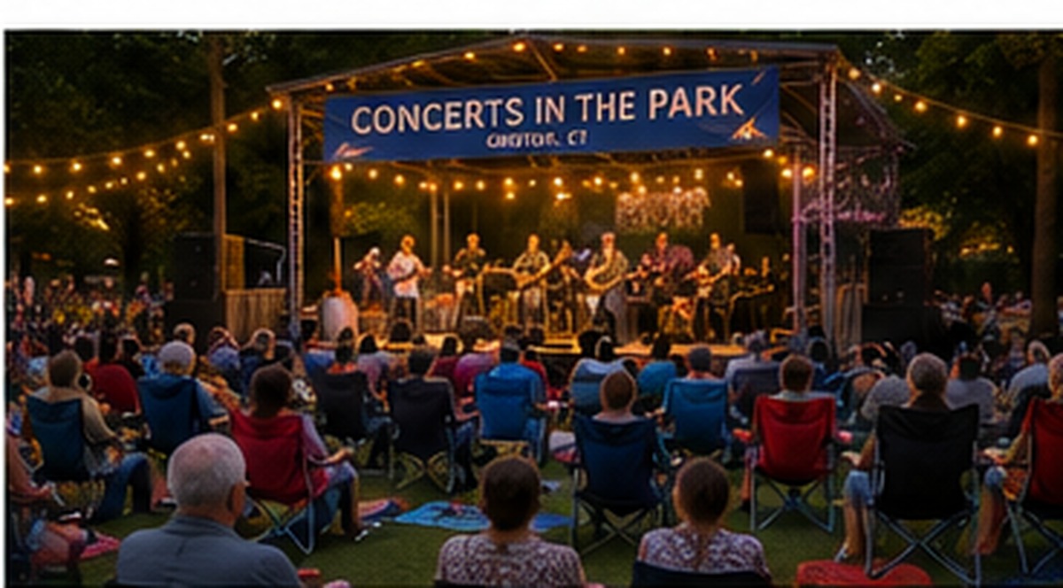 Branded concert at Washington Park in Groton