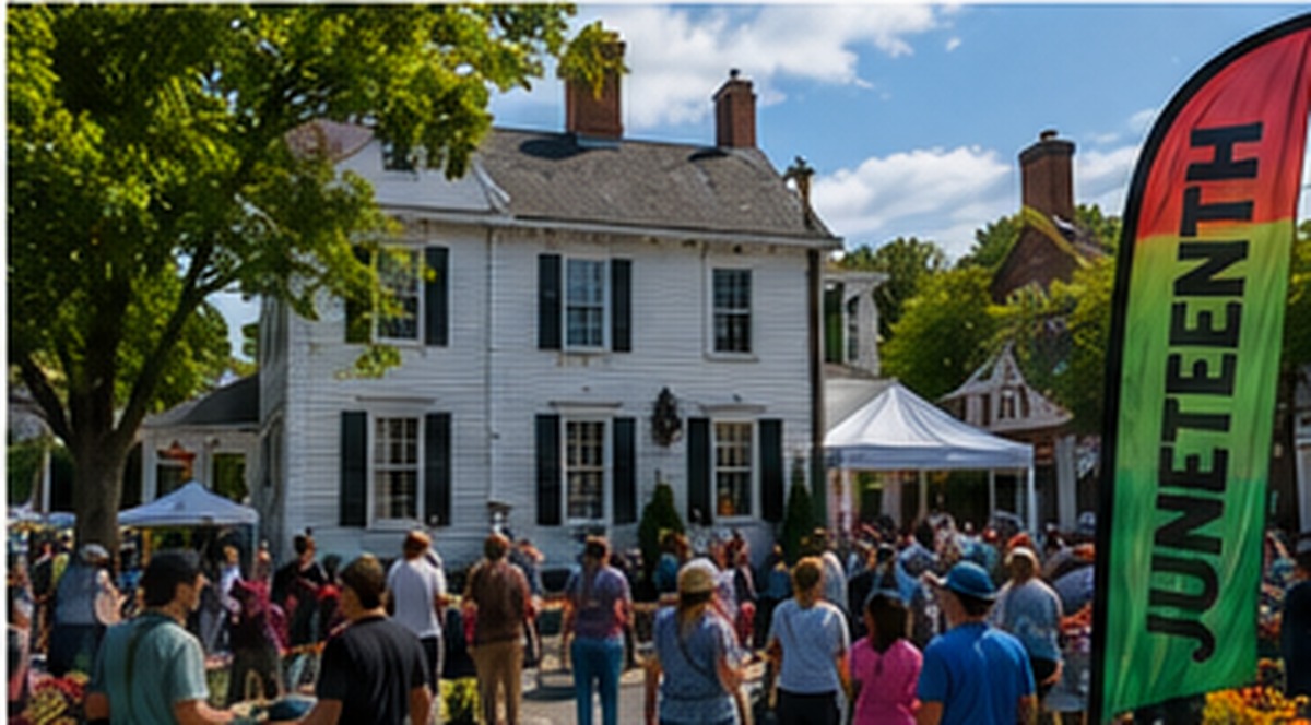 Juneteenth Celebration Day in New London Connecticut