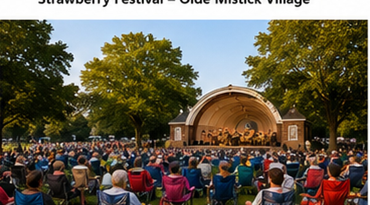 Mystic Dead concert at Washington Park in Groton
