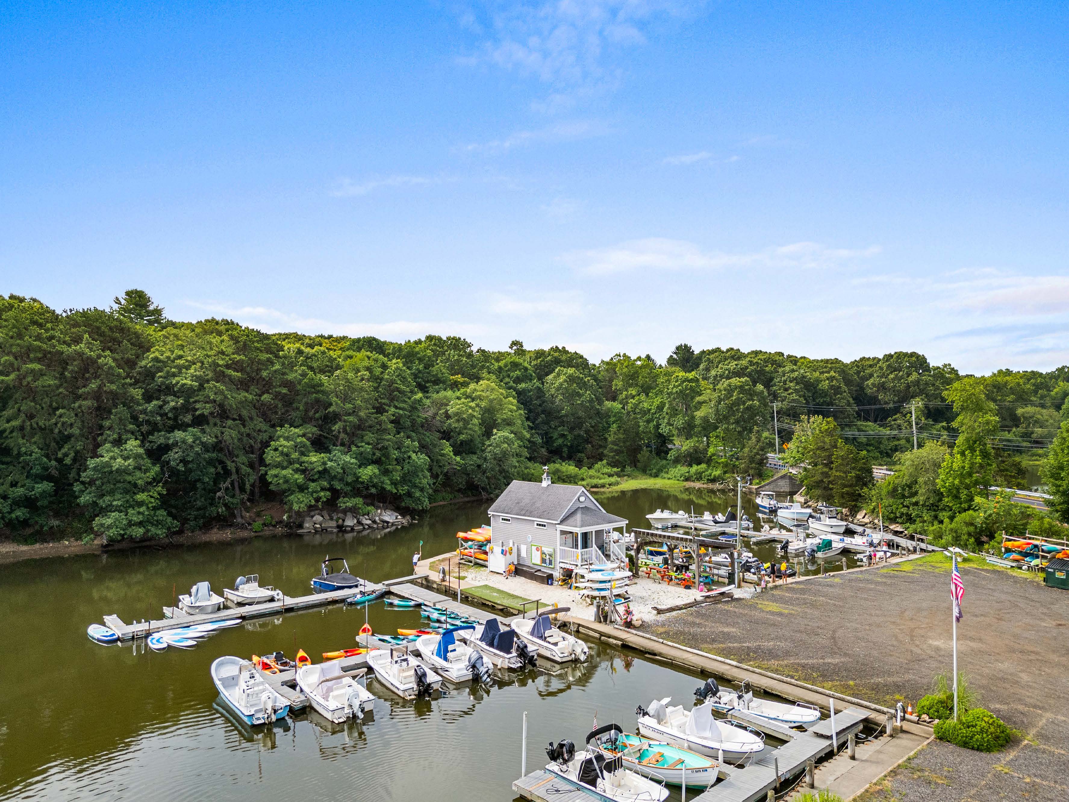 Marina property photographed for a past offering memorandum