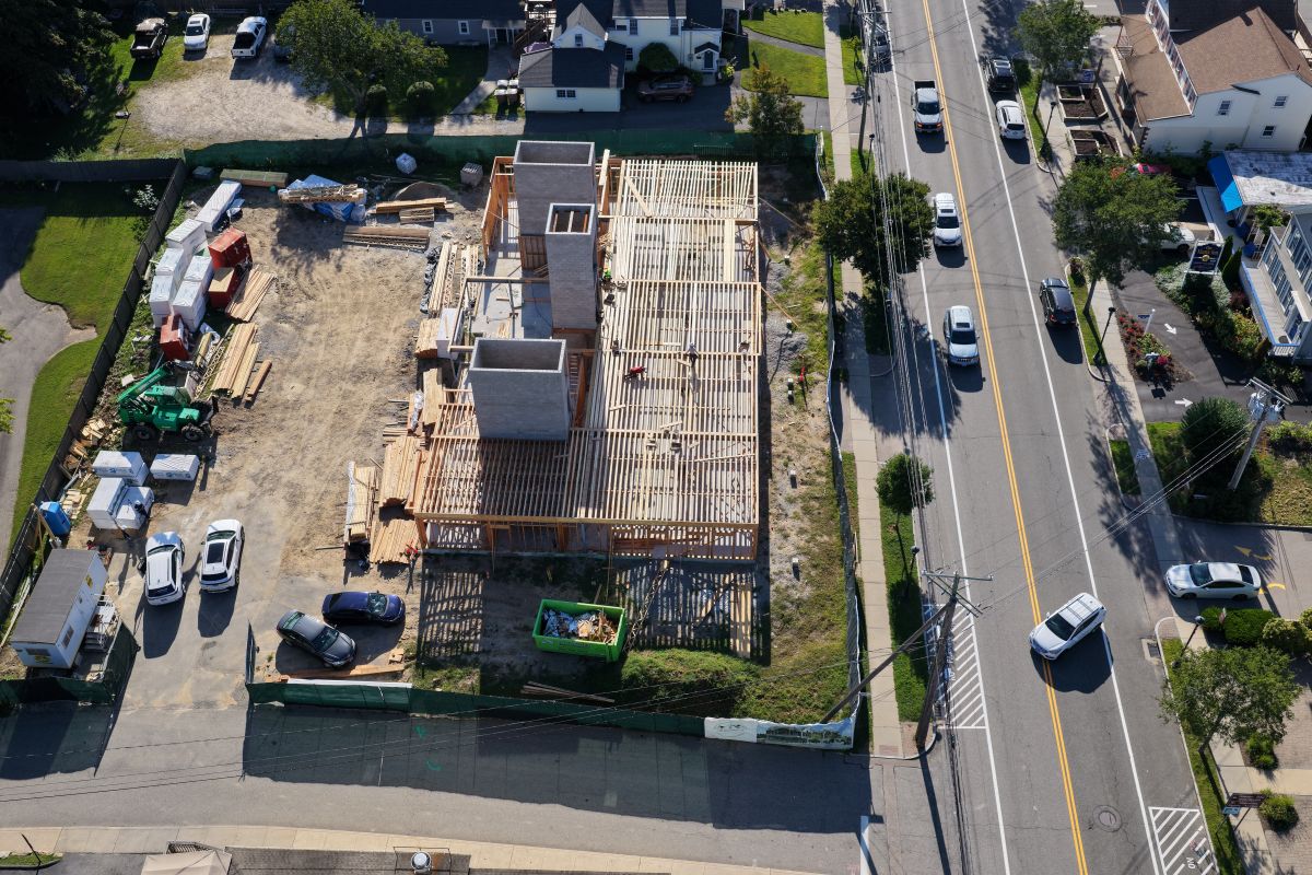 Anchor Building construction progress photo September 11, 2026