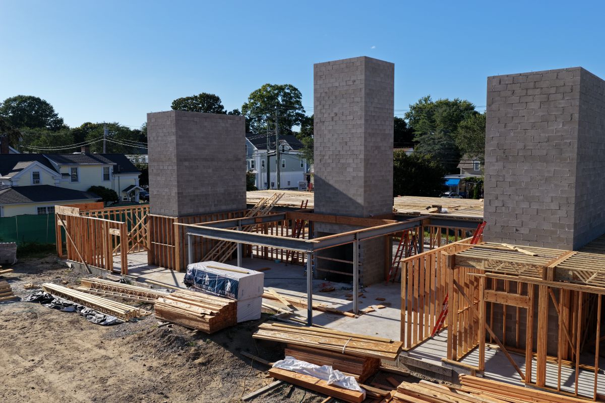 Anchor Building construction progress photo September 11, 2026