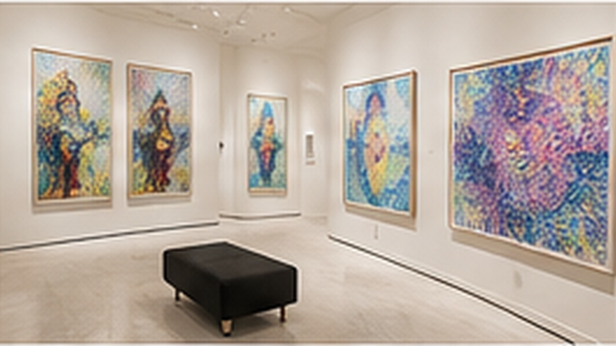 Hunt Slonem Nature Resplendent art exhibition in Newport