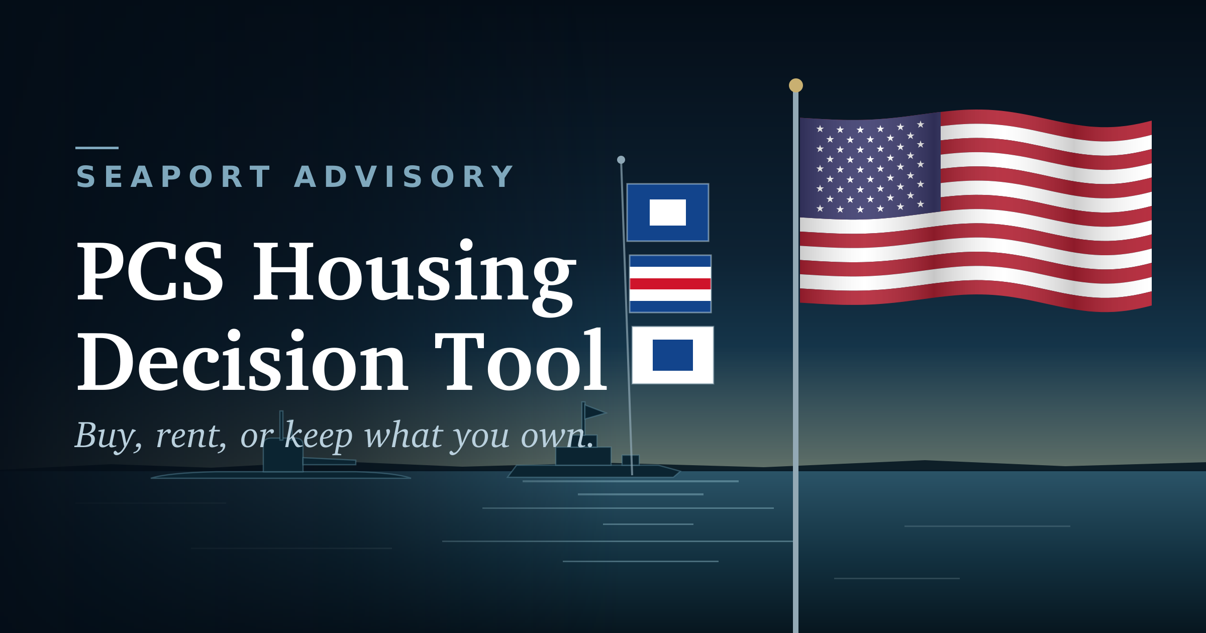 PCS Housing Decision Tool by Seaport Advisory &mdash; Connecticut and Rhode Island