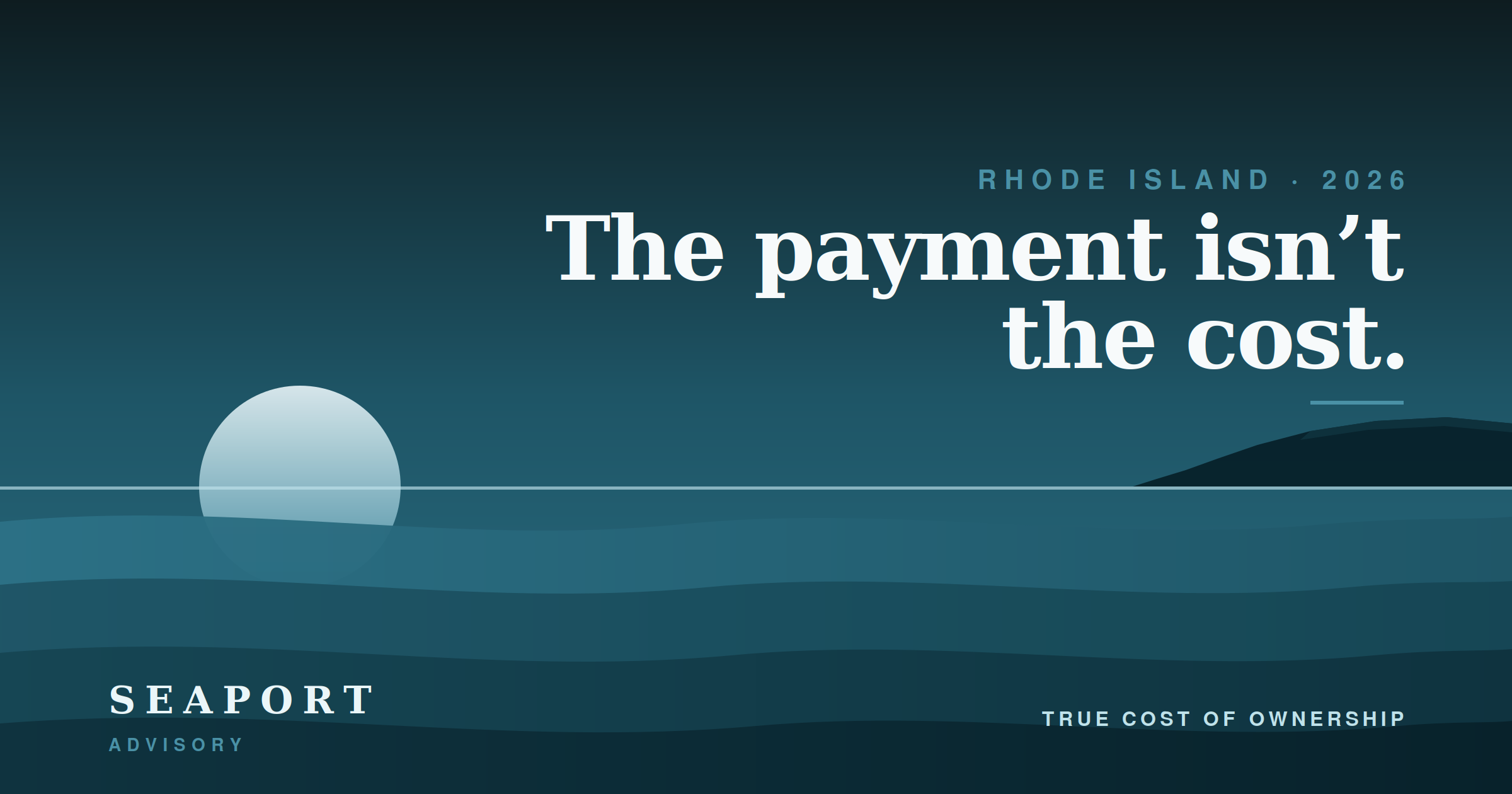 Rhode Island True Cost of Ownership Tool by Seaport Advisory